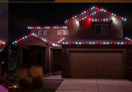 Red & White lighting inspiration