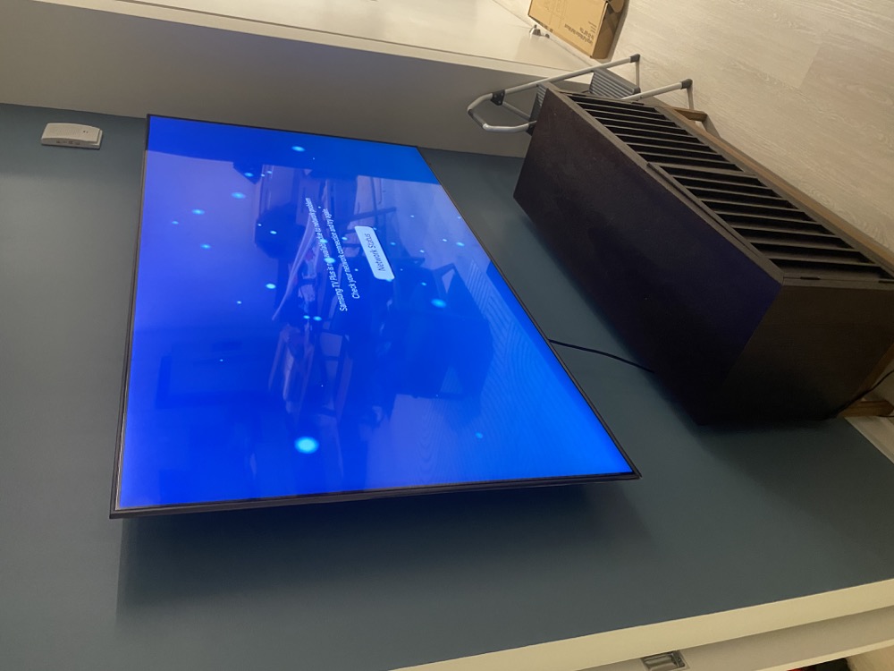 Standard TV mounting completed by Ensysta Build